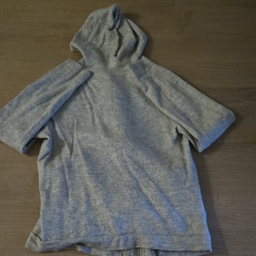 Theory Light Gray Zip-Up Jacket - image 3